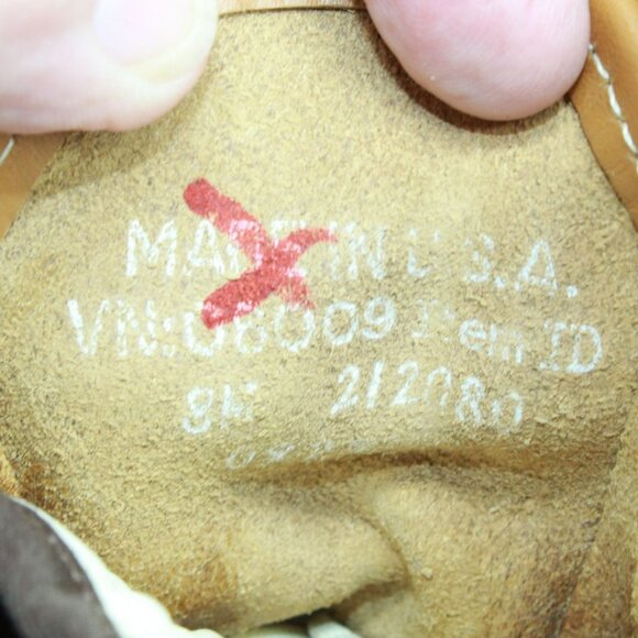 LL Bean Brown Leather 8" Lace Up Goretex Insulated Ankle Duck Boots Size 8 M - Picture 8 of 12